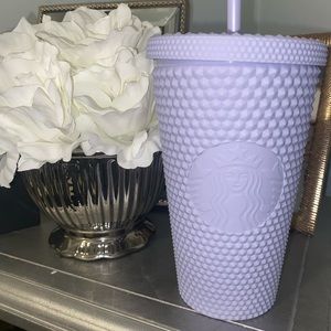 Lilac Matte Studded Grande Starbucks